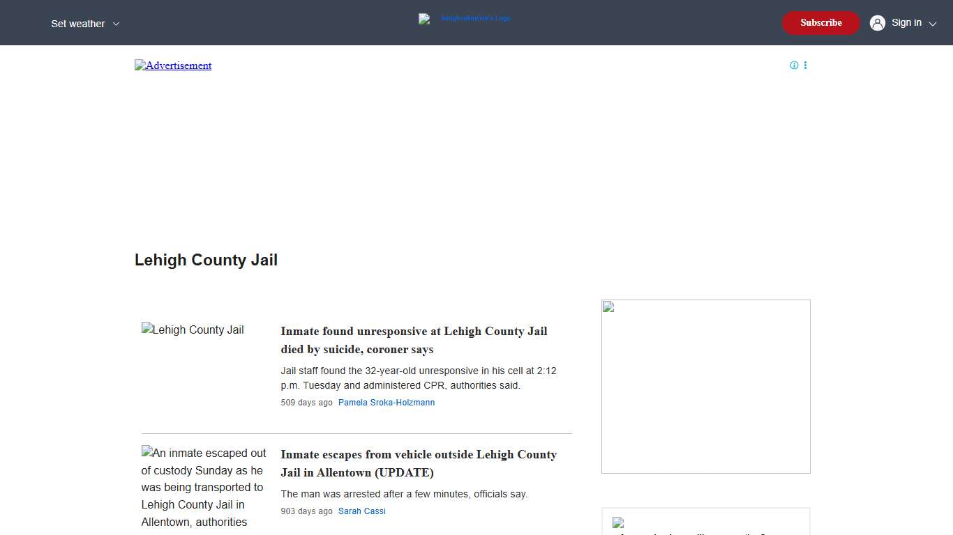 Lehigh County jail - lehighvalleylive.com